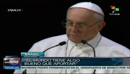 Habla Papa Francisco sobre la cultura del encuentro