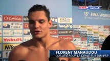 Mondiaux de Barcelone / Manaudou : « Je suis agréablement surpris de mon chrono »