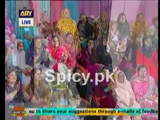 Mathira explaining condom ad