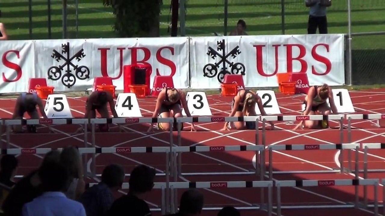CS 2013 - 100m Haies Femmes - Série 2