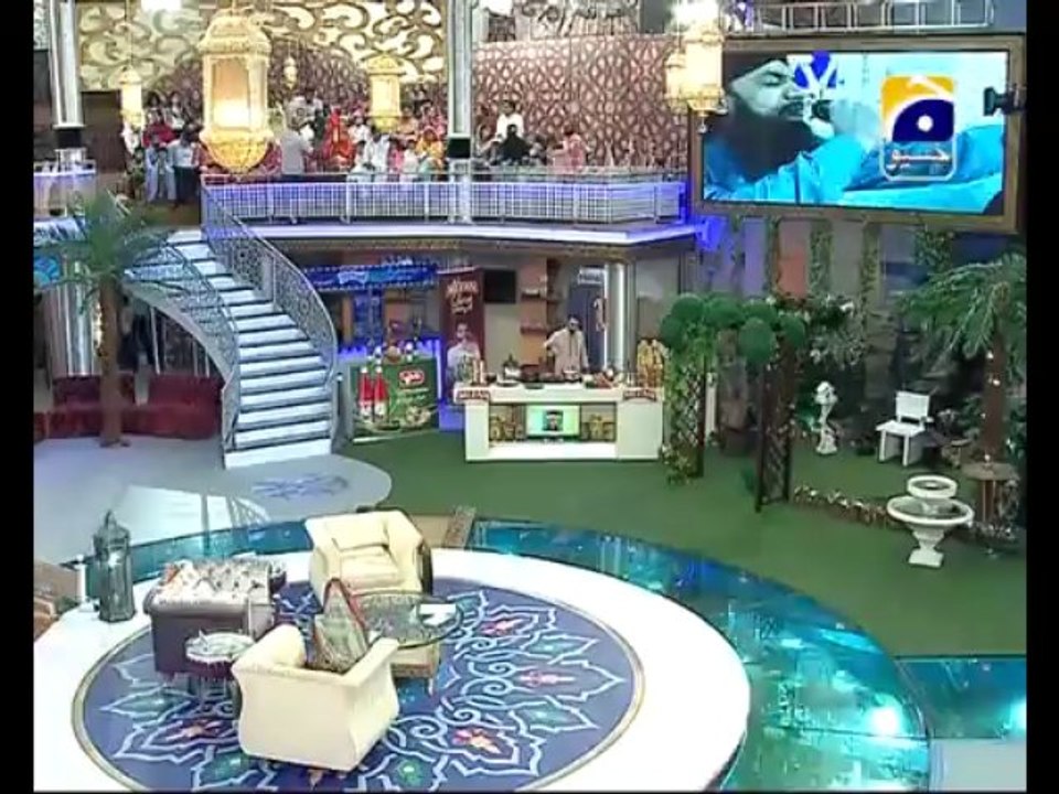 18th iftar Ishaiya Part 1 in Amaan Ramazan with Aamir Liaquat 1434h 28-7-2013 -003