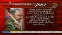 Rinde homenaje Fidel Castro a Hugo Chávez en misiva