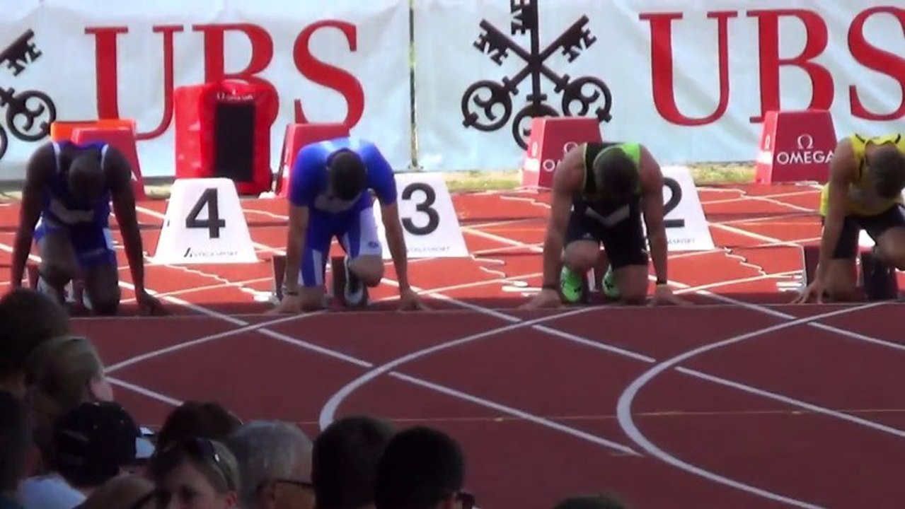 CS 2013 - 100m Hommes - Série 3
