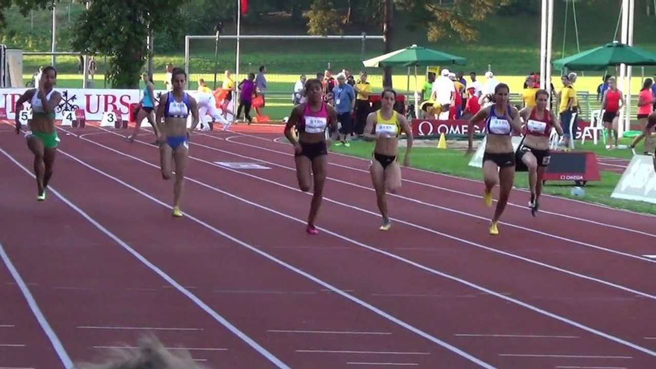 CS 2013 - 100m Femmes - Demi-finale 2