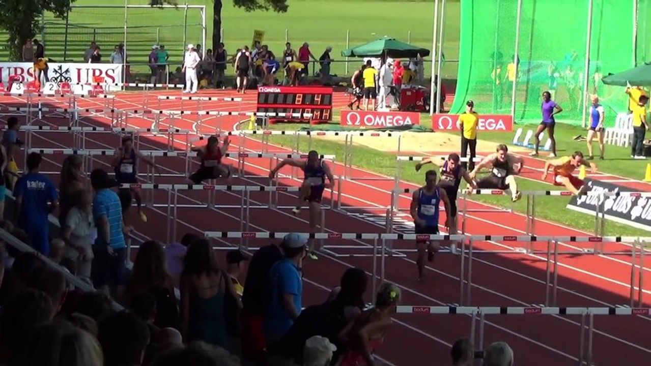 CS 2013 - 110m Haies Hommes - Demi-finale 1