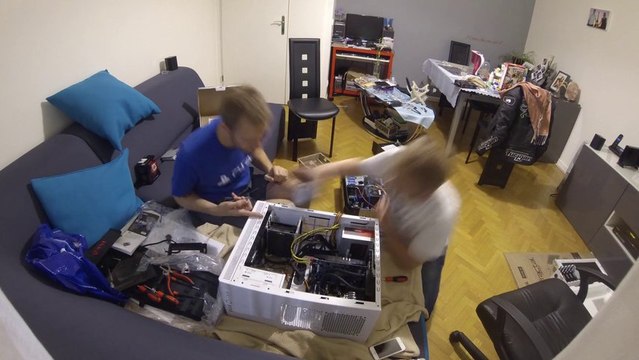Timelapse Montage PC Fractal Design Define R4 with GoPro 3 BE