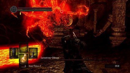 Let's Play Dark Souls [BLIND] (German) Part 132 - kalte Lava