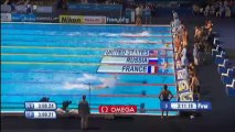 Les Français champions du monde du relais 4x100 m nage libre