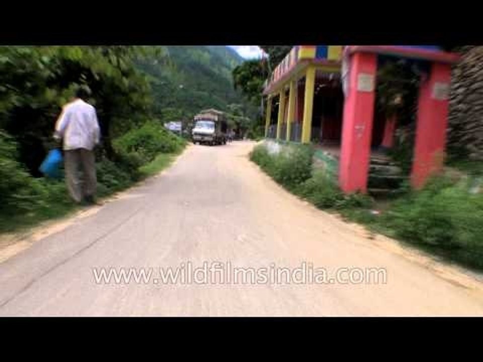 No damage on the roads to Uttarkashi