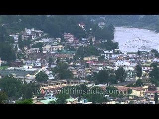 Riverside towns of Uttarkashi and Joshiana