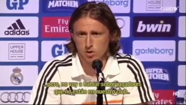 Luka Modric speaks of Gareth Bale