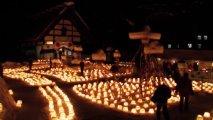Jozankei Snow Light Path 2013, Hokkaido, Japan