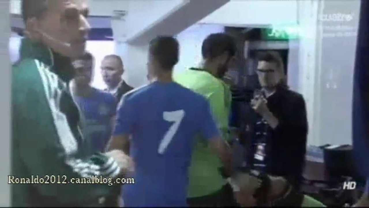 Cristiano Ronaldo Zidane Laurent Blanc Ibrahimovic Kaka before match