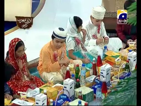 18th iftar Iftar Aamir ke sat Part 3 in Amaan Ramazan with Aamir Liaquat 1434h 28-7-2013 -009