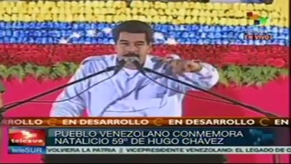 Defenderé Venezuela con el poder de la constitución: pdte. Maduro