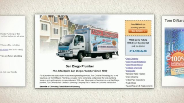 San Diego Plumber | (619) 328-6418 | Tom DiNardo Plumbing Inc.
