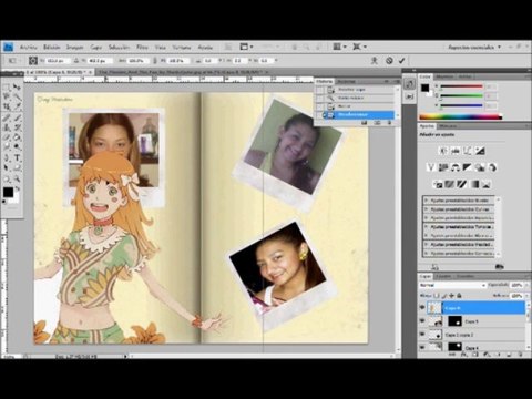 Tutorial Photoshop CS Como realizar un Album de Fotos