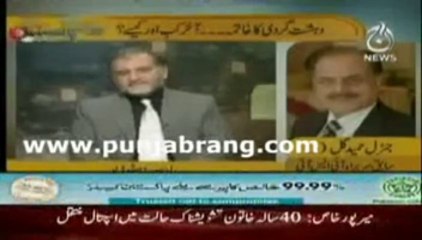 Meher Bukhari, Orya Maqbool Jan & Saleem Bukhari Justify Salman Taseer Murder (AAJ TV 2011)