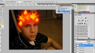 Tutorial Photoshop CS Como realizar un cabello de Fuego
