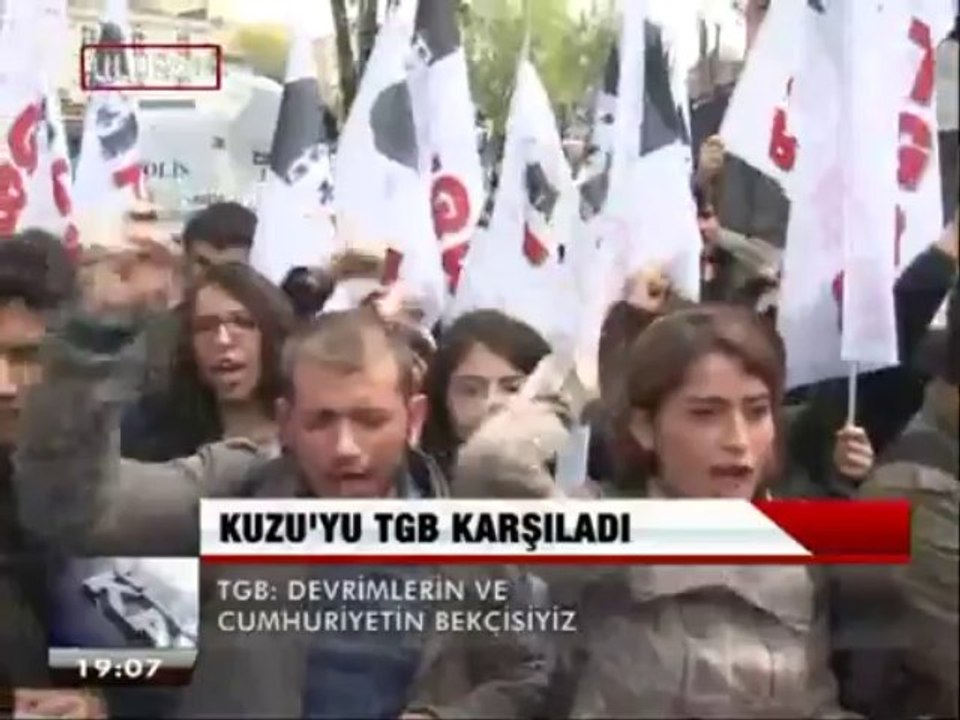 KUZU'YU TGB KARŞILADI.