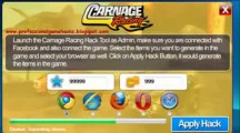 Carnage Racing - Hack [ Unlimited Items , Coins ]