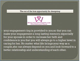 Creating Your Own Engagement Ring