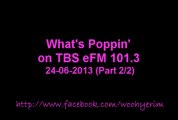 [AUDIO] 24062013 Wonder Girls Lim on What's Poppin' 2/2