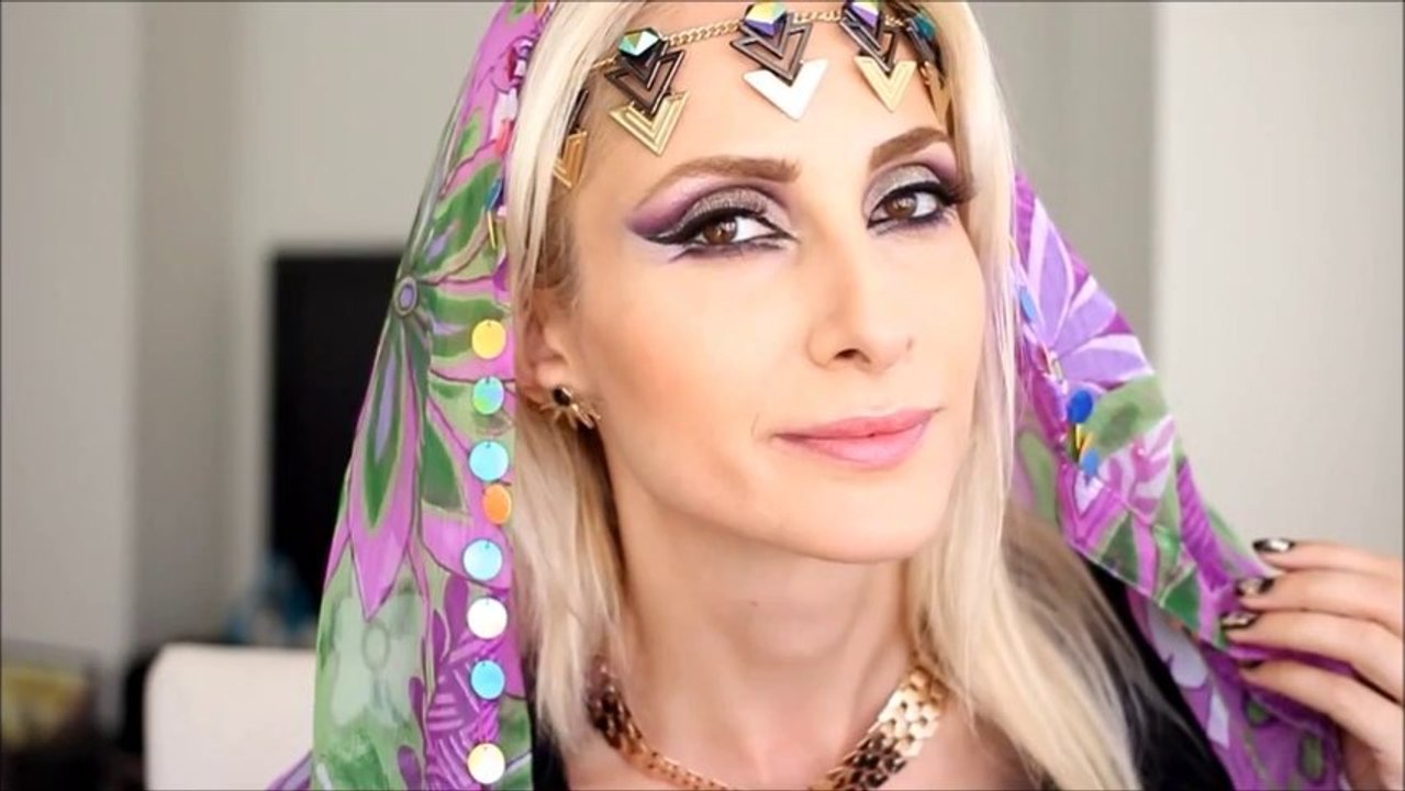 Egzotik Hint Makyajı "Exotic Arabic Make Up"