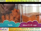 Máy ép hoa quả ][ Hurom Premium Slow Juicer and Smoothie Maker Celery, Carrot, and Apple Juice]