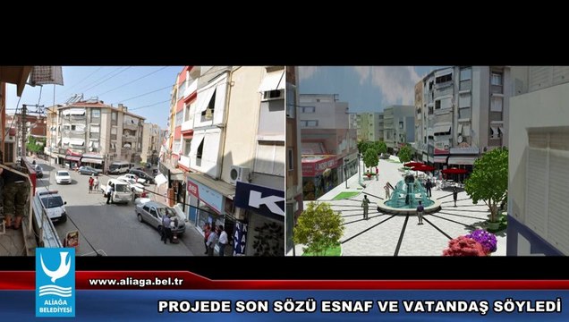 Esnaf'dan Belediyenin ÇARŞI Projesine Tam Destek