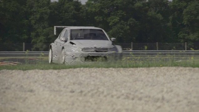 Sébastien Loeb en Citroën C-Elysée - WTCC 2014