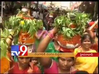 Rangam in Ujjaini Mahankali Bonalu Jathara - Part -1