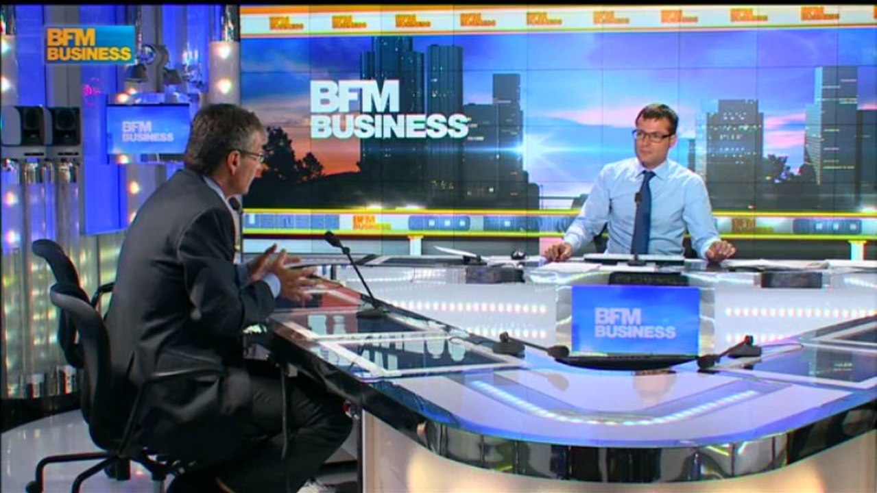 François Enaud, Président-directeur général de Steria, dans Good Morning Business - 29 juillet
