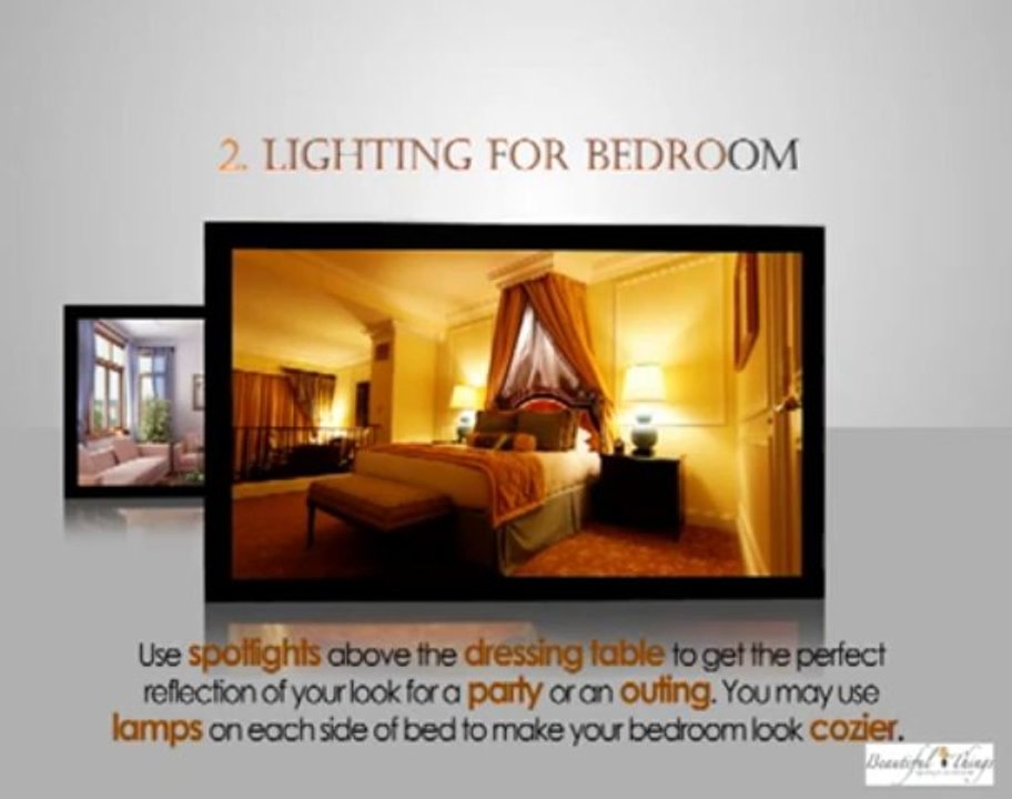 Lighting Tips for Bedroom, Bathroom with the help of Wall Lights and Hanging Light Fixtures