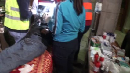 Cairo (Egypte) 25/01/2013 Field hospital at church  © LTL News