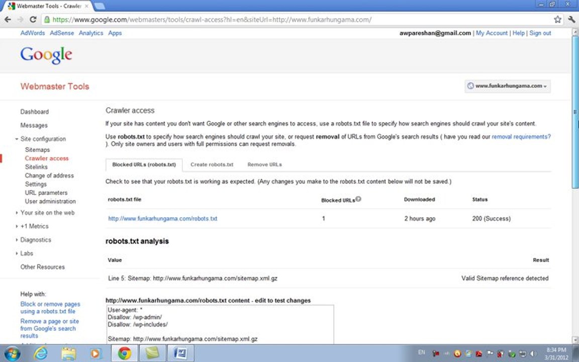 SEO in Urdu Class 17 Off-Page Part 5 Google Webmaster Tools