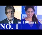 Madhuri Dixit & Amitabh Bachchan tops the list in a poll