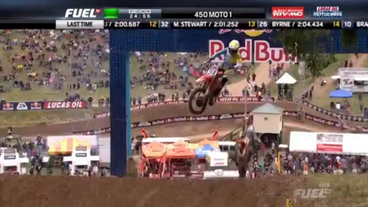 2013 AMA 450 Motocross Rd 9 Spring Creek Moto 1