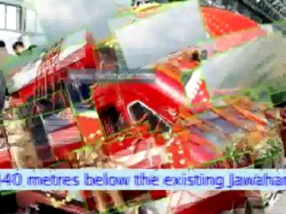 India's longest railway tunnel through Pir Panjal mountain range