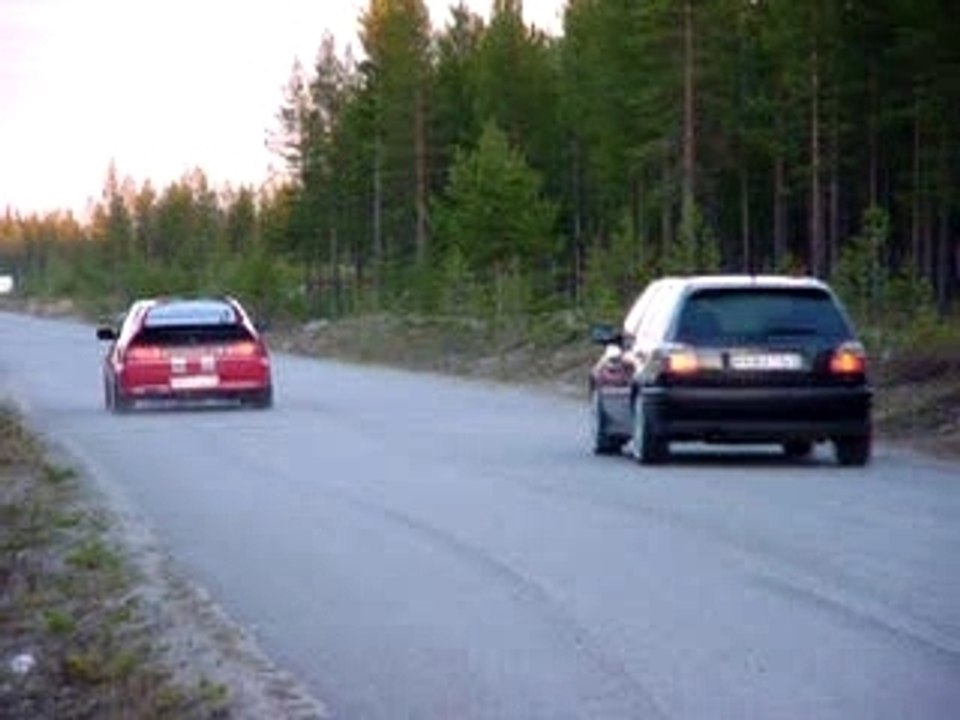 VR6 GTI vs B16 CRX Turbo