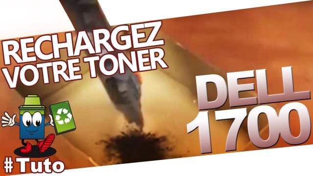 Comment bien recharger votre cartouche toner Dell 1700