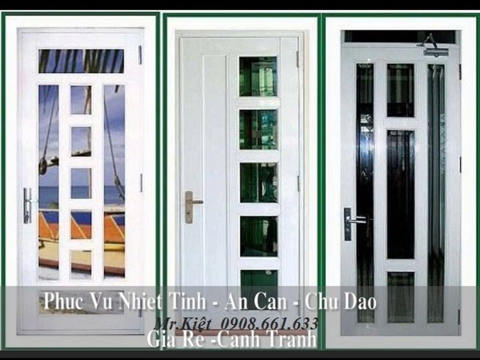 Thi công Cửa Nhôm Kính, Bán cung lắp đặt, giá rẻ TP.HCM. Mr.Kiệt  0908661633