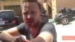 'Breaking Bad' Star Aaron Paul Greets Fans Outside His House
