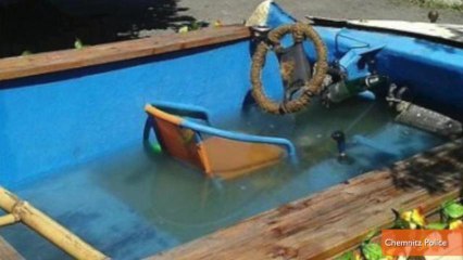 Police Stop Convertible Car Turned Into a Pool