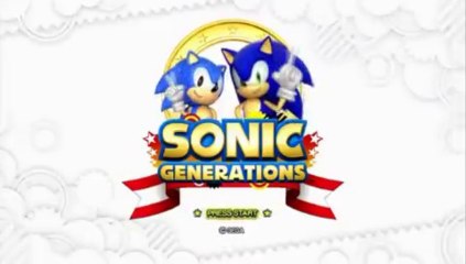 SONIC GENERATIONS Episódio 01 - Festa estranha com gente (NADA) whiskysita