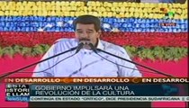 Presidente Nicolás Maduro forjará una revolución cultural