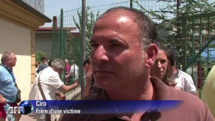 Italie: une chapelle ardente en souvenir des victimes