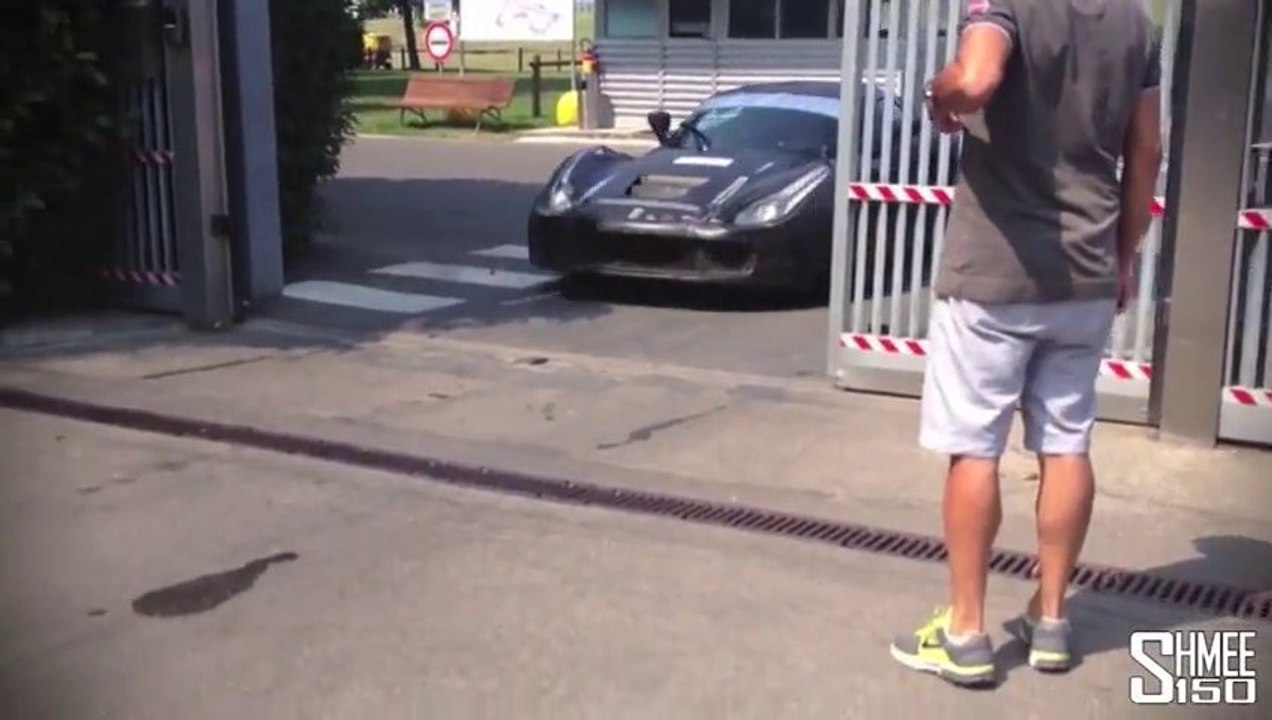 New Ferrari  - Spyshot Flybys at Fiorano!