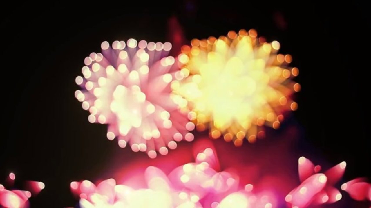 Bokehxplosions - FireWork filmed using Bokeh technics