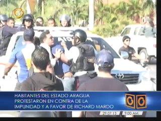 5 jóvenes detenidos deja protesta a favor de Richard Mardo en la ARC